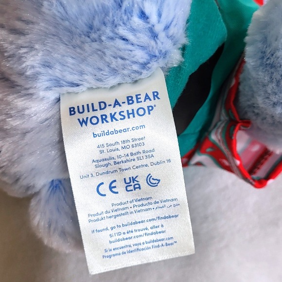 Build A Bear Disney Stitch Elf Plush Christmas Happy Stitchmas Stuffed Toy Lilo - Picture 3 of 6